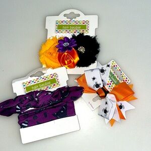 New Set of 3 Halloween Hair Baubles